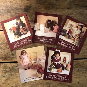 PLEASANT CO. American Girl Samantha (5) Pamphlets